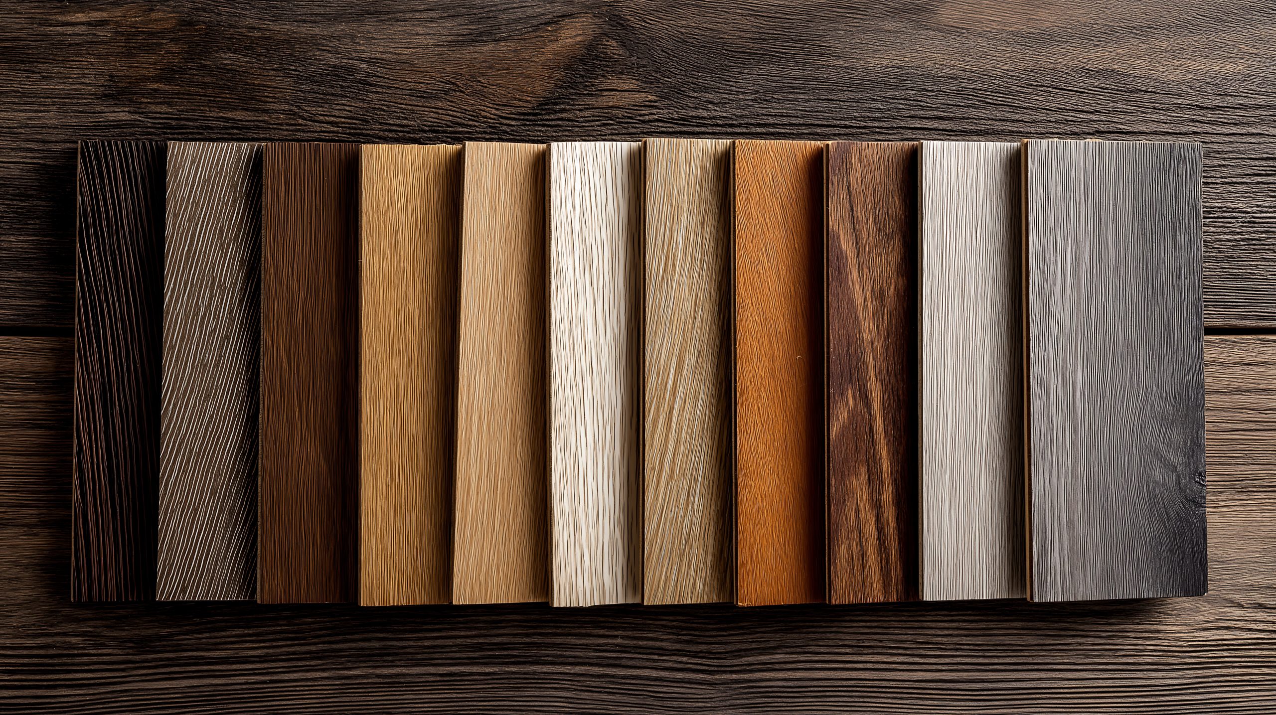 Wood Grain Texture Samples for Custom Cabinets